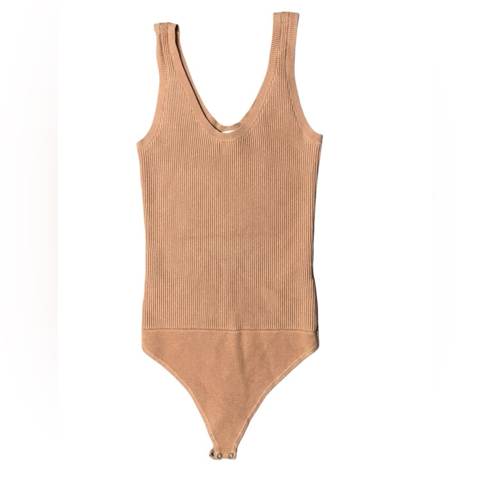 Abercrombie & Fitch Ribbed Knit Tank Bodysuit – Size Small